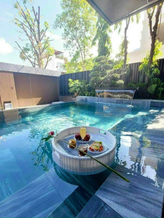Cho Thuê Biệt Thự Tứ Lập Có Hồ Bơi giá 140tr/tháng Nhà Cực Kỳ Đẹp Xem Nhà Liên hệ hotline