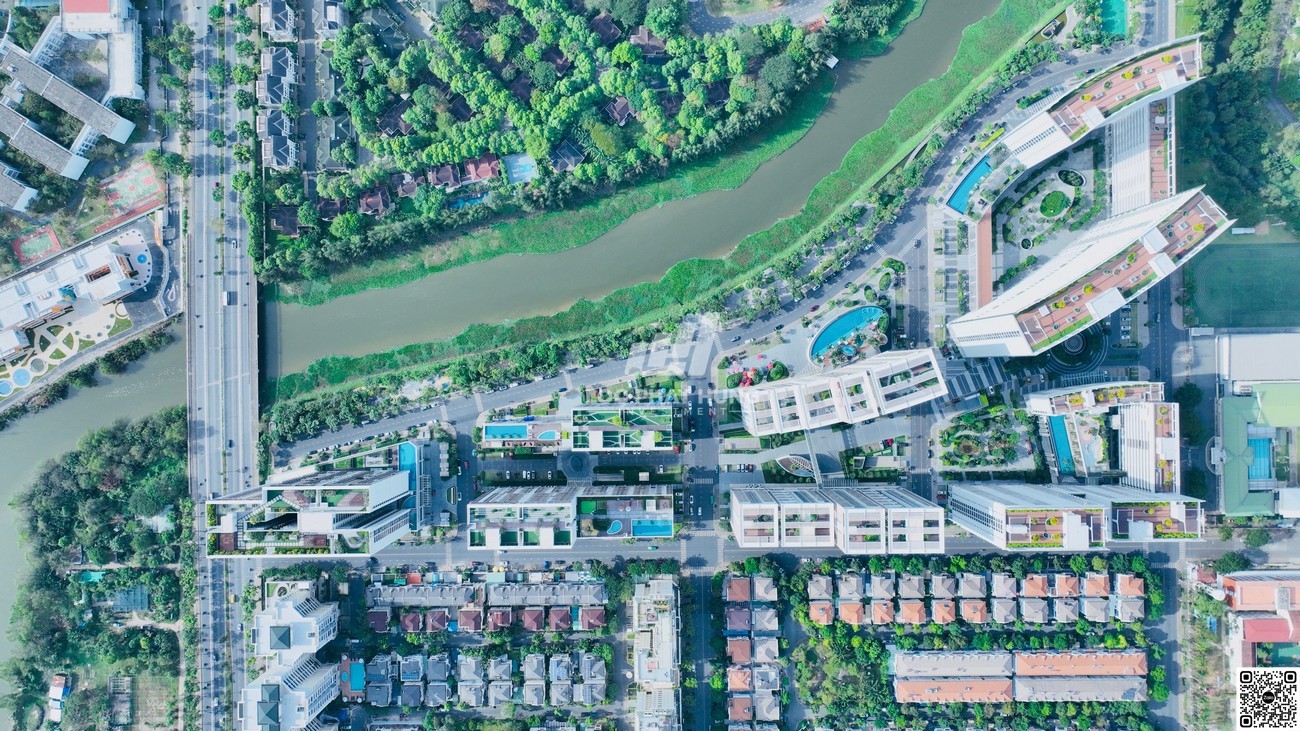Bán căn Shophouse view sông khu The Peak (M8), Midtown Phú Mỹ Hưng, Q.7, 128m2, căn thô, giá 38 tỷ, LH: hotline - 3949